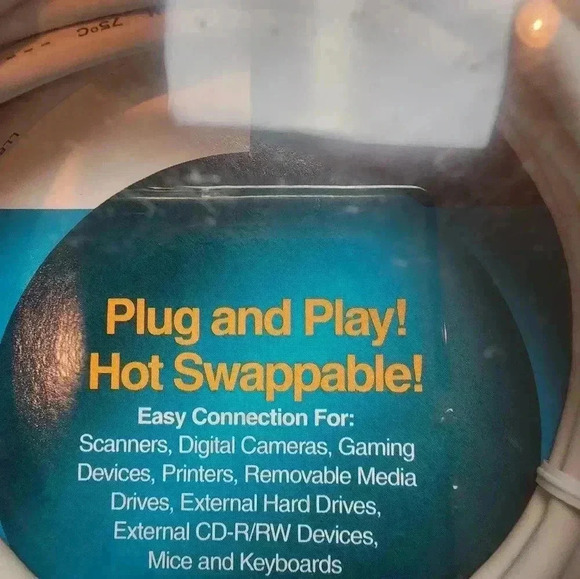 Newpoint USB cable multipack 6 foot cables A to B & A to A 02001 - Picture 5 of 5